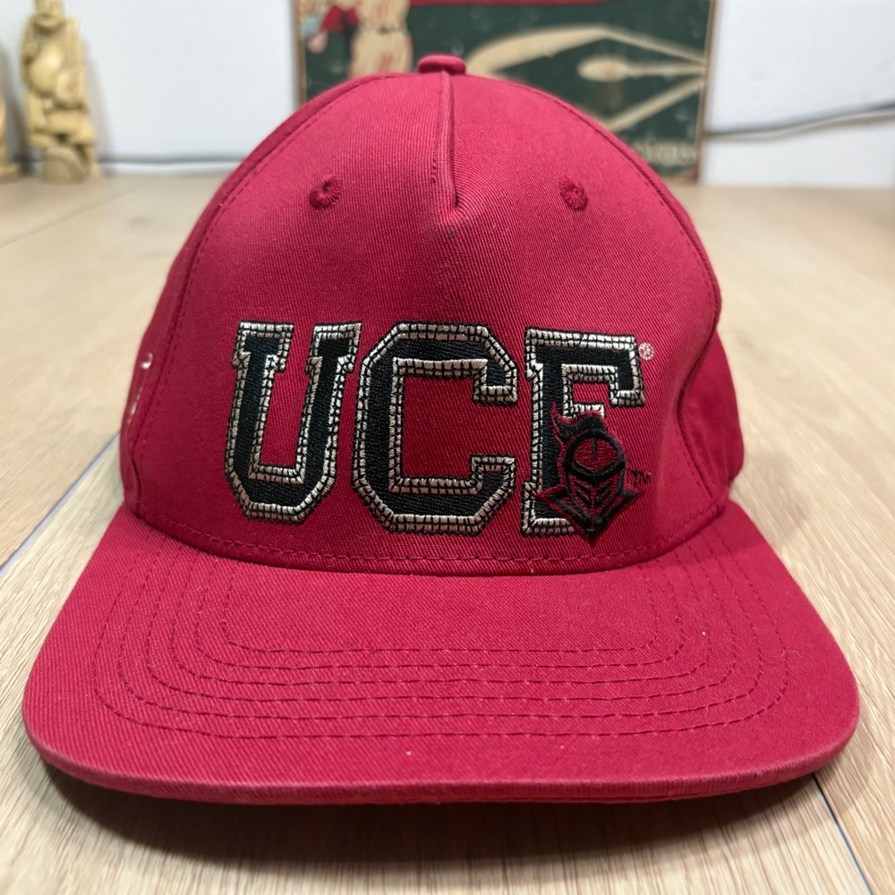 Cactus Jack UCF Knights Mitchell & Ness Travis Scott Snapback Hat Red‎ Cap OSFM